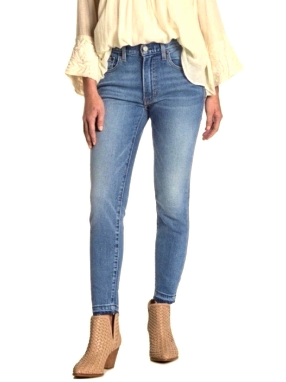 Frye Light Blue Ankle Skinny Jeans